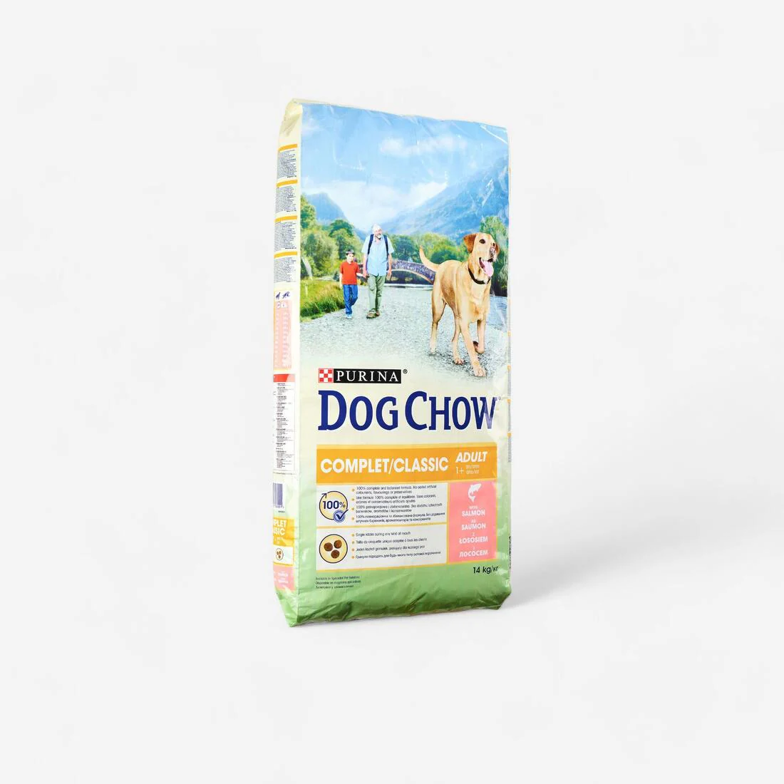 CROQUETTES CHIEN ADULTE COMPLET/CLASSIC SAUMON DOGSHOW 14KG – Image 2