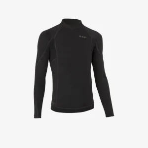 Tee shirt anti uv manches longues garçon - 900 noir
