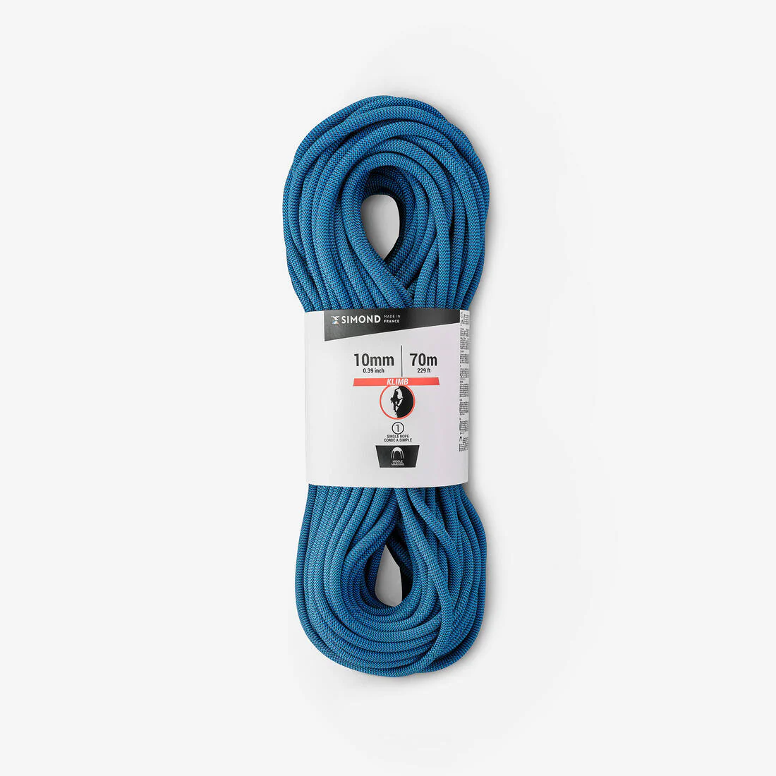 CORDE D'ESCALADE 10mm - KLIMB 70 METRES