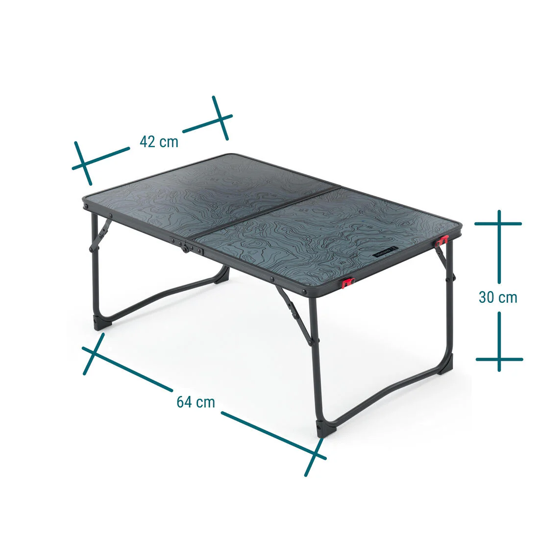 Table de camping basse pliante, 2 à 4 personnes – Image 4